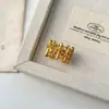 Novo Anel Flor Íris Cruzada Cravejado com Diamantes para Mulheres, Novo Anel Aberto Ajustável Punk Vintage Vazado para Dedo Indicador