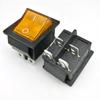 Suministro de Interruptor Basculante Kcd4 Forma de Barco con Cuatro/Seis Pines e Iluminación, Botón de Encendido con Cuatro Pines, Específicamente para Equipo Industrial Marino