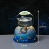 Lámpara de Mesa Transfronteriza con Grabado Interior de Cielo Estrellado, Bola de Cristal con Luz, Luz de Noche Giratoria, Decoración de Escritorio, Luz Ambiental, Regalo de Cumpleaños