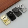 Cerradura de contraseña para cajón sin perforaciones, cerradura de puerta de madera, cerradura antirrobo con contraseña, cerradura para puerta de armario, cerradura de puerta corrediza de aleación de zinc