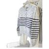 Cárdigan de Punto Rayado Multicolor Diseño Retro Japonés para Mujer Otoño e Invierno Elegante Casual Petite Chaqueta Suéter
