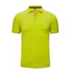 Cuello coreano HL2858 camisa polo de lino solapa ropa de trabajo grupo Camiseta al por mayor bordado DIY estampado LOGOTIPO