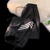 Pantalones de Chándal Rectos Retro Rayados para Hombre, Estilo Primavera y Verano, Joggers Sueltos de Pierna Ancha, Pantalones Largos Casuales de Moda High-Street