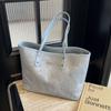 Bolso Tote de Moda Combinable para Mujer 2024 Nuevo Trabajo Viajero Bolso de Axila Coreano Casual Gran Capacidad Bolso de Hombro Bolso de Mujer