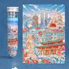 Cidade de Xiamen Turismo Cultural e Criativo Lembranças de Aprendizagem Marcadores Pintados Requintados Adesivos de Geladeira Ponto Cênico Loja de Presentes Atacado