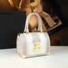 Bolsa de Doutor Estilosa com Padrão de Crocodilo 2026 Nova Bolsa de Mão e Bolsa Transversal Elegantes, Bolsa Feminina de Couro Genuíno Fashion e Exquisita, de Alta Qualidade e Tendência