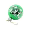 Bola de Navidad luz de árbol festivo decoración bola electrochapada con láser arreglo de escena de ambiente adorno colgante para escaparate