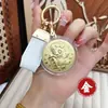 Colgante de Oro Puro 999, Adorno de Oro, Regalo Promocional, Haz Mucho Dinero, Cinco Elementos (Metal, Madera, Agua, Fuego, Tierra) llavero