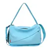 Bolsa de Viagem Curta Feminina Leve Bolsa de Mão Masculina Bolsa Esportiva Fitness com Separação Seca e Úmida Bolsa Transversal de Marca Moderna Masculina