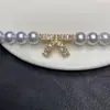 Pulsera de Nudo Hecha a Mano DIY 14K Cristal Wenwan Accesorios Originales Joyería Abalorios Incrustados de Diamantes Alta Retención de Color