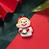 2026 Nuevos Colgantes de Resina Navideños Papá Noel Muñeco de Nieve Adornos Navideños Accesorios Venta al por Mayor Artículos Calientes Transfronterizos
