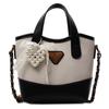 Bolso de mano de color contrastante popular de este año para mujer 2025 nuevo bolso de cubo más vendido versátil casual de alta gama bolso bandolera