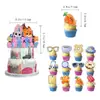 En Stock Decoraciones para Fiesta de Cumpleaños Temática Banner Topper para Pastel Globos Zootopia 2 Set 22