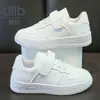 Zapatos para Niños 2026 Nuevos Modelos Primavera y Otoño Tenis Blancos Versátiles para Niñas y Niños Zapatos Casuales para Niños Mayores