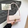 Nova Bolsa de Verão 2025 Estilo Coreano Personalizada Bolsa de Braço Textura Simples Estilo Coreano É uma Bolsa de Ombro Fashion e Bonita