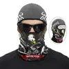 Máscara Respirável à Prova de Vento e Proteção Solar Transfronteiriça, Capuz para Ciclismo ao Ar Livre Masculino, Gola de Caveira, Gola Protetora Solar para Motocicleta Feminina