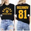 Camiseta Retrô Time Ilya Rozanov Nº 81, Camiseta Conor Stolier, Horan