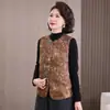 Garantía de Calidad Seda Real Reductor de Edad Nuevo Estilo Chino de Madre Cárdigan Bordado Pesado Botones de Rana Cuello Redondo Chal Retro para Mujer