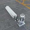 Limpiador de Cepillo Rodillo Eléctrico Ancho 500mm Línea de Transportador de Banda Runhong Limpiador de Rodillo de Cepillo de Filamento de Nylon Eléctrico