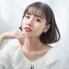 Pendientes de plata S925 con forma de uña para mujer, estilo japonés-coreano, con cuentas sencillas y ligeras, con forma de corazón, elegantes, E3680