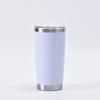 Copo térmico para carro Amazon cross-border 20oz copo com isolamento a frio copo térmico de aço inoxidável copo para carro copo ice bully
