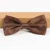 Pajarita Roja Negra Ropa Formal Pajarita para Hombre Padrino de Boda Novio Vino Boda Estilo Británico Coreano Pajarita