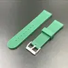 Correa de reloj a rayas de suministro directo original de caucho de silicona de alta calidad correa de silicona de 22 mm