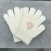 Guantes para Estudiantes Lindos para Todo Combinar, Ciclismo, Cálidos, Cortavientos, Resistentes al Frío, Otoño e Invierno, Pantalla Táctil, Guantes de Invierno para Mujer, Estilo Coreano, Modernos