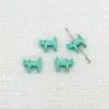 Aleación Dibujo Animado Gatito Perla Macarrón Gatito Accesorios con Perlas Joyería Hecha a Mano DIY Colgante para Bolsos Pulsera Material