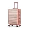 Fábrica de Origem Personalizado Estrutura de Alumínio Mala Trolley Conjunto de Três Peças Grande Capacidade Negócios Senha Mala de Bordo 28 polegadas Bolsas de Bagagem