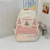 Mochila Linda para Mujer 2026 Nuevo Estilo Gato KT Salida Suave Linda Dibujos Animados Mochila de Gran Capacidad Estudiante Bolsa Escolar Alta Apariencia