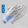 Guantes de Ciclismo Anti-UV Antideslizantes Abatibles de Verano Protección Solar de Seda de Hielo para Mujer Exteriores de Seda de Hielo Anti-Pantalla Táctil Frescos Finos para Mujer