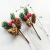 Ramo DIY de Año Nuevo Caja de Regalo de Navidad y San Valentín con Decoraciones de Ramo Decoración de Floristería de Navidad