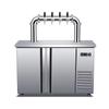 Máquina comercial de cerveza de barril refrigerada por aire y refrigerada totalmente automática todo en uno máquina de cerveza bar máquina de elaboración fina gabinete de vino