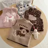 Chaleco de Felpa para Niños Estilo Otoño Invierno 2026 para Hombre Chaqueta de Dibujos Animados para Niños Pequeños Forro de Felpa para Bebé Chaleco Lindo para Niñas Elegante