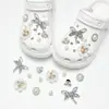 Amuletos para Zapatos Croc, Accesorios para Mujer, Clips para Zapatos DIY, Decoraciones 3D con Pedrería, Clips Desmontables, Estilo de Moda de Influencers