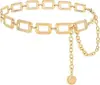 Colgante de metal atmosférico transfronterizo cadena de cintura accesorios para mujer nueva moda popular cadena corporal para chica caliente cadena de cinturón para vestido