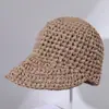 Producto Nuevo de Verano Protección Solar para Exteriores Sensación de Hielo Circunferencia de Cabeza Grande Sombrero de Sol con Visera Parasol para Exteriores Recorte Secado Rápido Sombrero de Pescador