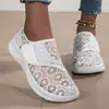 Zapatos Nuevos de Primavera para Mujer, Zapatos de Mamá de Moda y Versátiles, Zapatos de Horma Ancha para Pies Anchos, Malla Transpirable