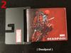 Cartera Corta de Deadpool Mercancía de Marvel Superhéroe de los Vengadores Billetera de Monedas de PU
