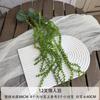 Amante de contas de Buda lágrimas de simulação planta verde casamento parede de casamento decoração de parede pendurado na parede rattan casa sala de estar teto decoração macia flor