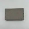 Portatarjetas de textura lavada con cierre magnético del fabricante en stock, maletín, estuche de regalo para tarjetas de visita de piel sintética