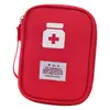 Kit de Primeiros Socorros Portátil para Viagem Doméstica Prevenção de Epidemias ao Ar Livre Pequena Bolsa de Remédios Bolsa de Cosméticos para Viagem de Negócios Kit Médico de Primeiros Socorros para Emergências