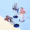 Suportes acrílicos personalizados para anime, suportes personalizados em formato humano com inserção dupla, figuras de anime personalizadas DIY