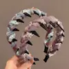 Diadema de verano para mujer, nuevo modelo 2026, diseño de corona alta, diadema especial para lavarse la cara, adecuada para el uso diario, con dientes para una sujeción segura, accesorio para el cabello