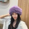 Venta al por mayor de nuevos sombreros mongoles de felpa para damas, gruesos y cálidos, de pescador, a prueba de viento y frío, productos transfronterizos.
