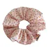 Algodón Retro Flores Dulces Pequeñas Fresco Lazo para el Cabello Corazón Girly Flor para el Cabello Linda Tela Accesorios Coreanos para el Cabello