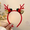 Pinzas para el Cabello de Navidad Diademas Pinzas para Niñas Fiesta Ambiente de Adulto Diademas Lindas Pinzas para el Cabello de Cuernos Accesorios
