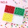 Item Popular Transfronteiriço: Miçangas Sementes Coloridas Sólidas Arco-Íris DIY para Joias, Materiais para Miçangas Artesanais, Acessórios para Brincos