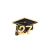 Broche Rolo da Temporada de Formatura de 2027, Broche de Liga Esmaltada com Chapéu de Bacharel, Broche Comemorativo de Estudante, Acessório de Presente de Formatura